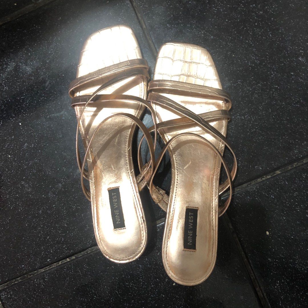 Nine West Marrie Women's Block Heel Dress Sandals, Size: 10, Oxford - Yahoo  Shopping