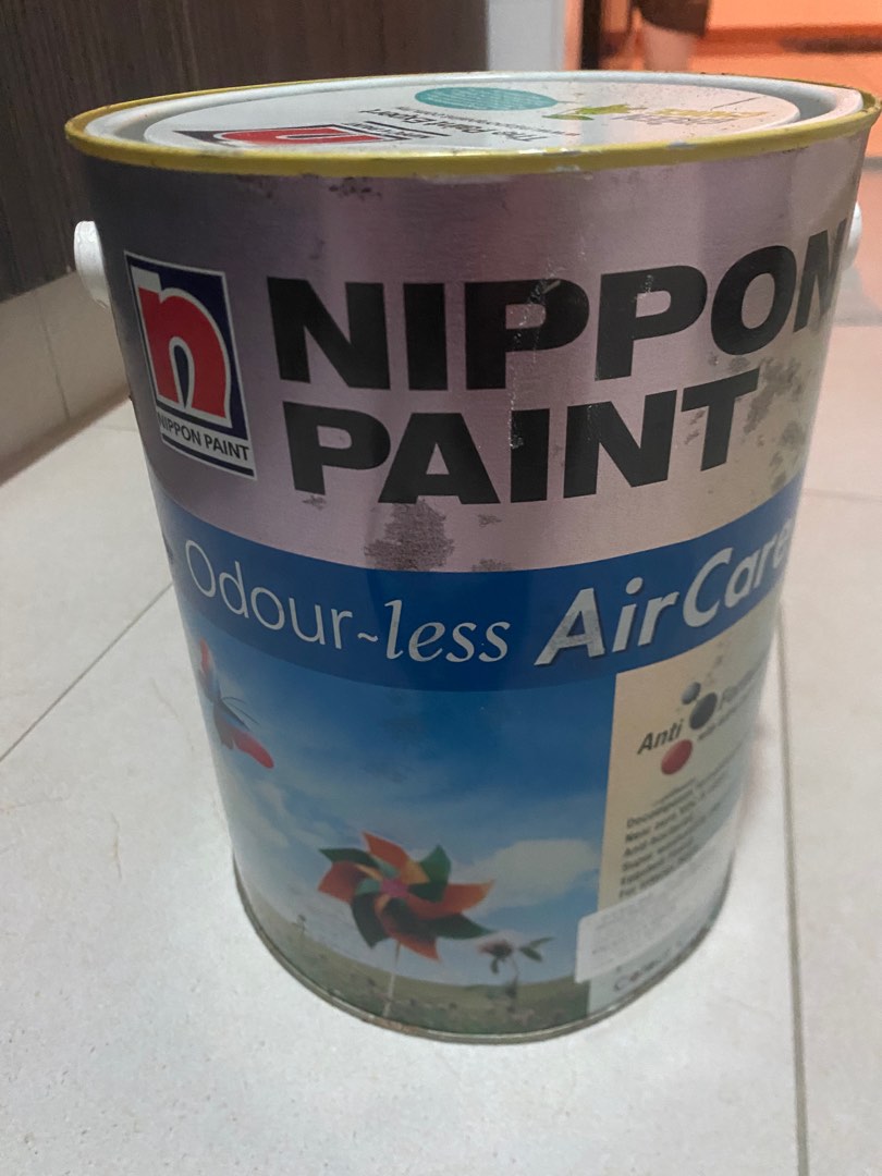 Nippon Paint Lily White 5L, Furniture & Home Living, Home Improvement & Organisation, Home