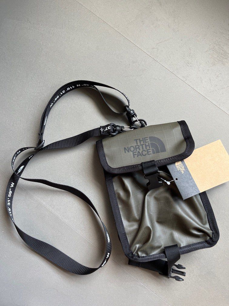 Supreme The North Face Leather Shoulder Bag Dark Green