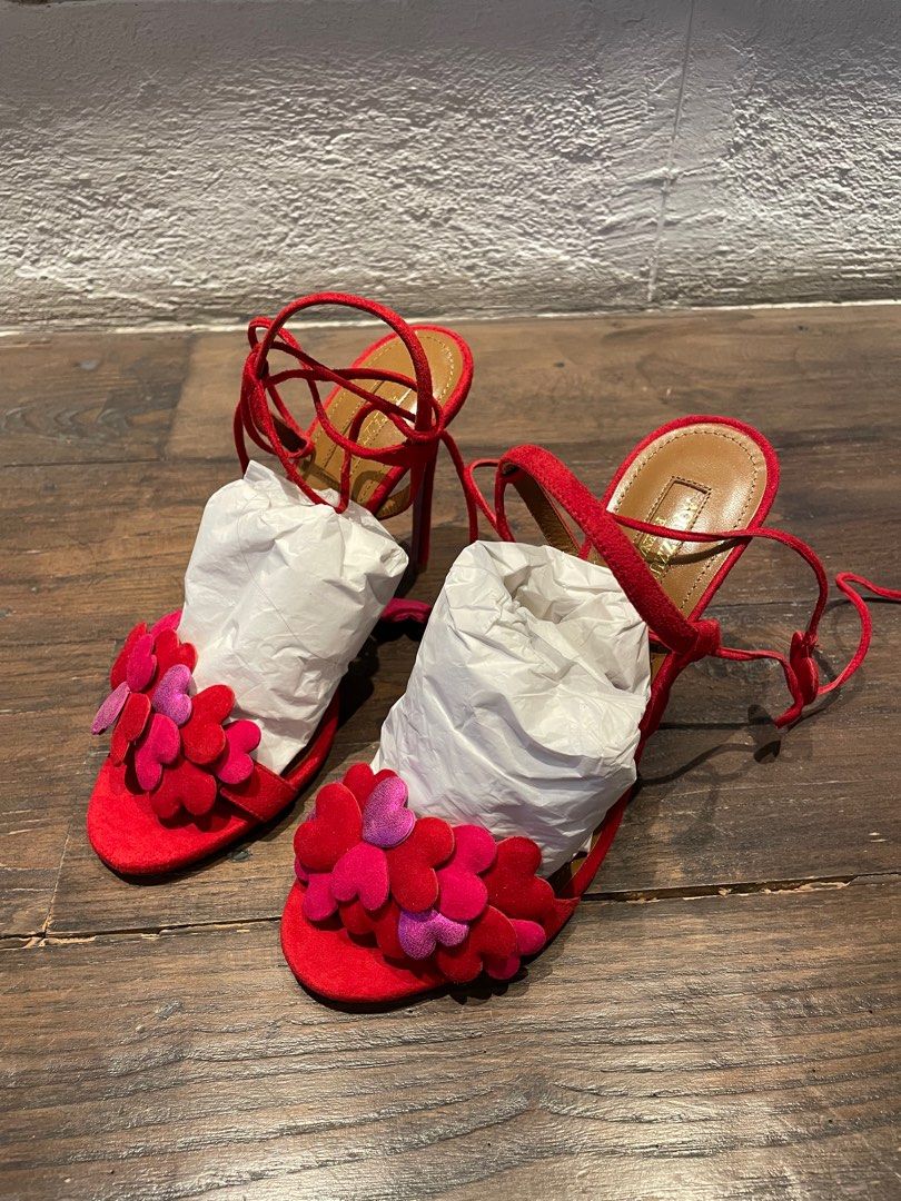 Aquazzura happy hotsell hearts