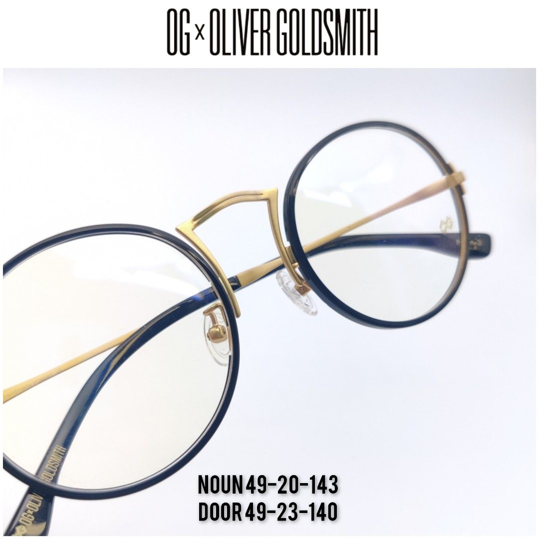 Og x oliver goldsmith noun / door titanium glasses 日本手做鈦金屬