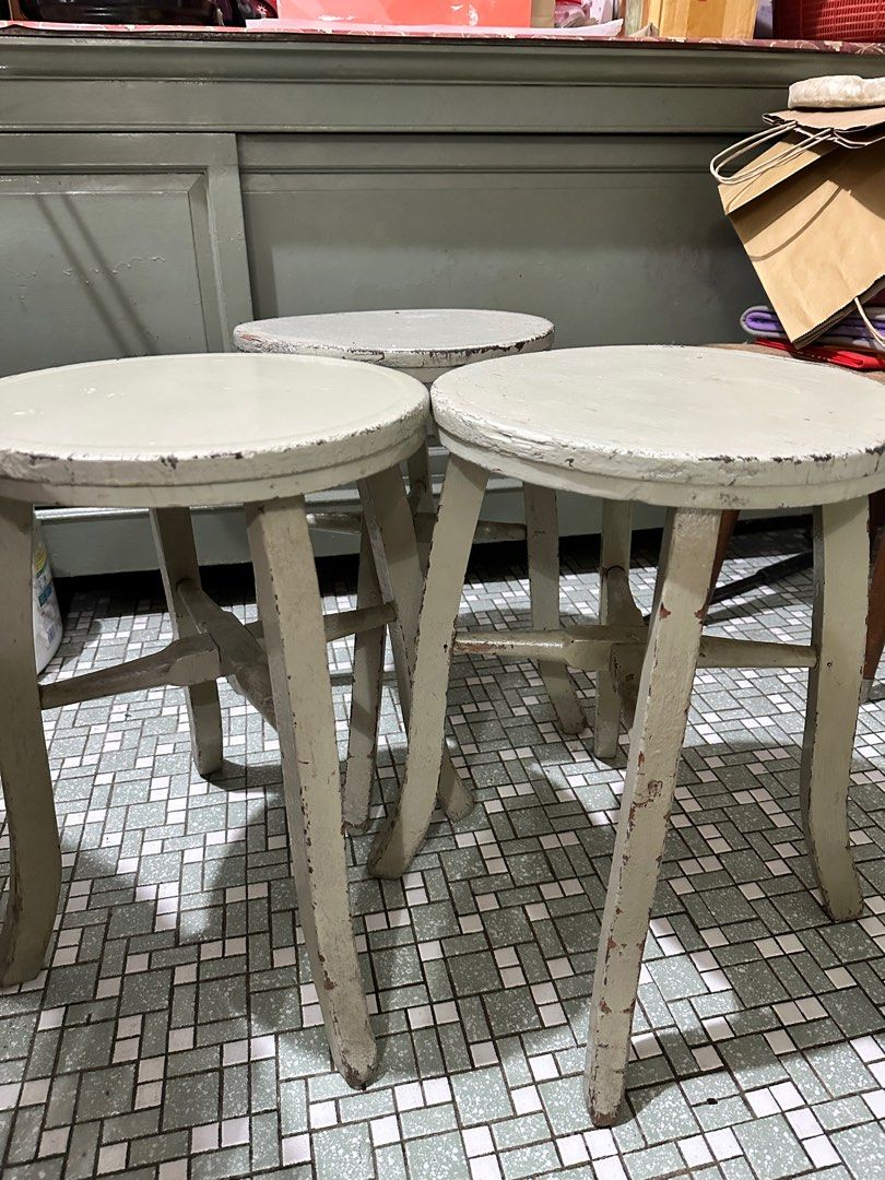 Old fashioned stool