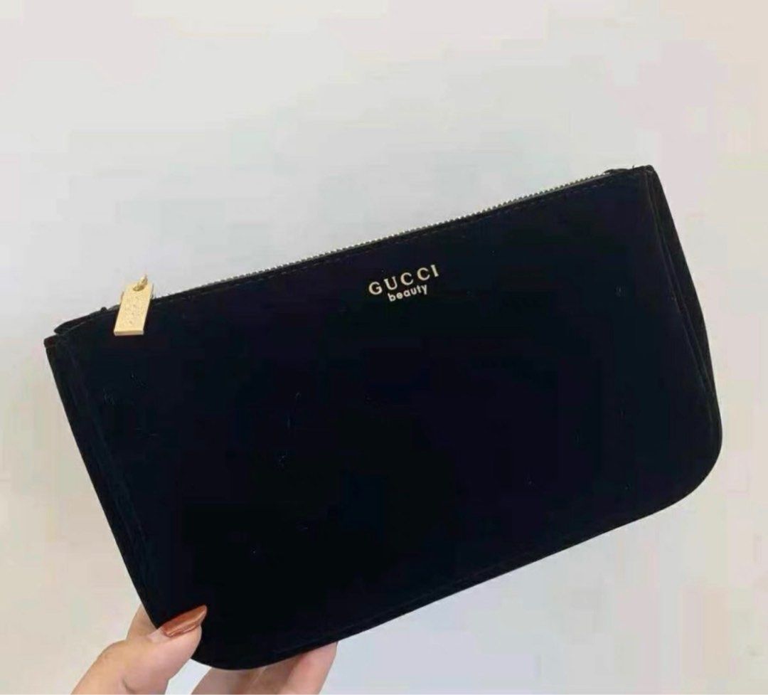 Original Gucci VIP Gift GWP Cosmetic Makeup Toiletry Crossbody Sling Pouch Bag