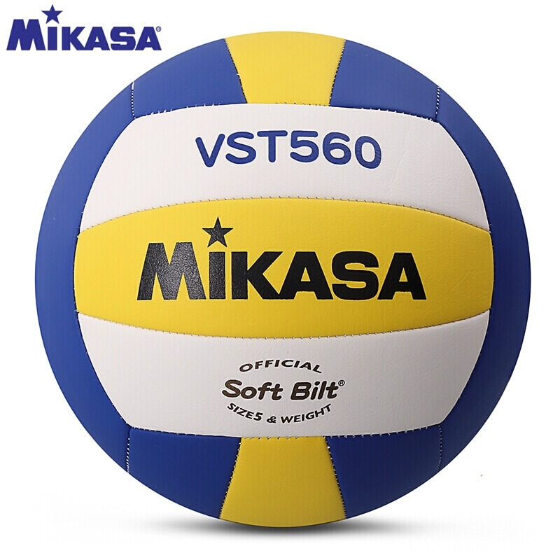 Original Mikasa Volleyball VST560 Soft Bilt Size 5 Brand Volleyball