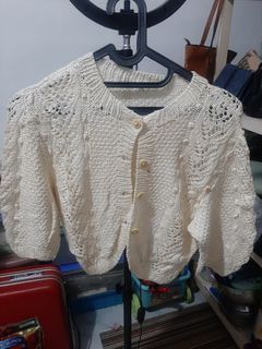 Outter Rajut Berkancing