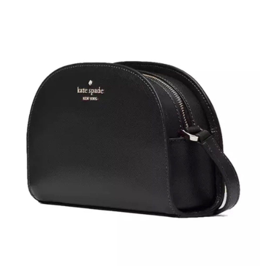 Kate Spade New York Kali Small Dome Crossbody Bag Black: Handbags