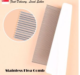 Stainless steel 2025 flea comb
