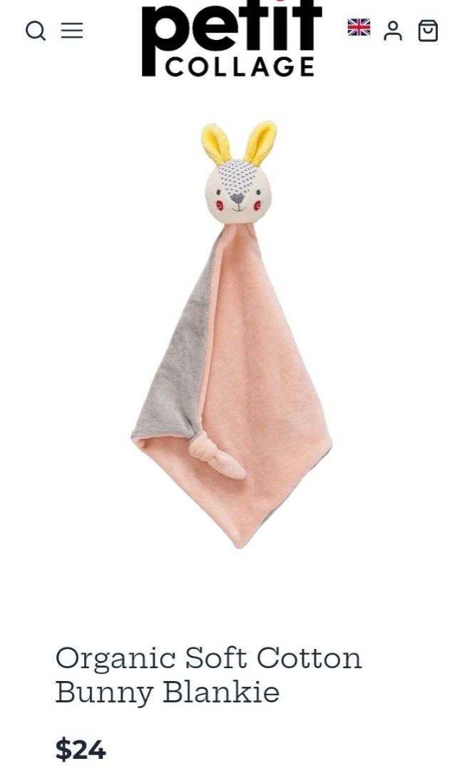 Petit cheap collage bunny