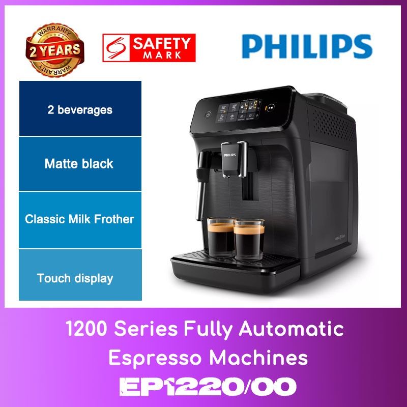 Philips EP1220/00 1200 Series Fully automatic espresso machines WITH 2 ...