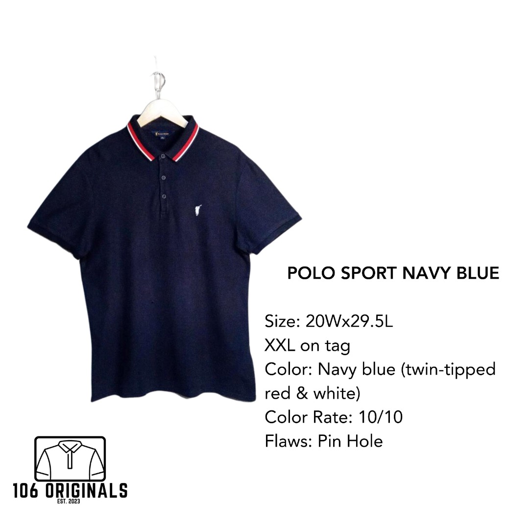 polo boots navy blue