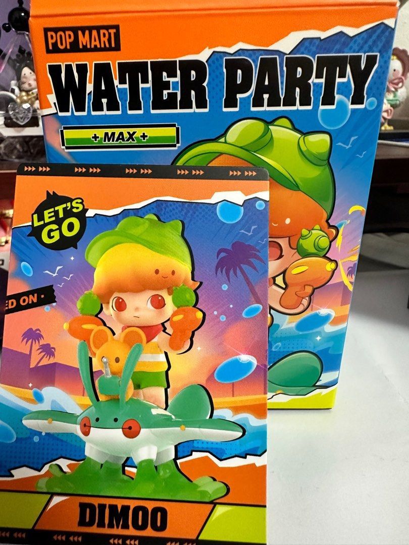Popmart Water Party Series Dimoo, Hobbies & Toys, Toys & Games on Carousell