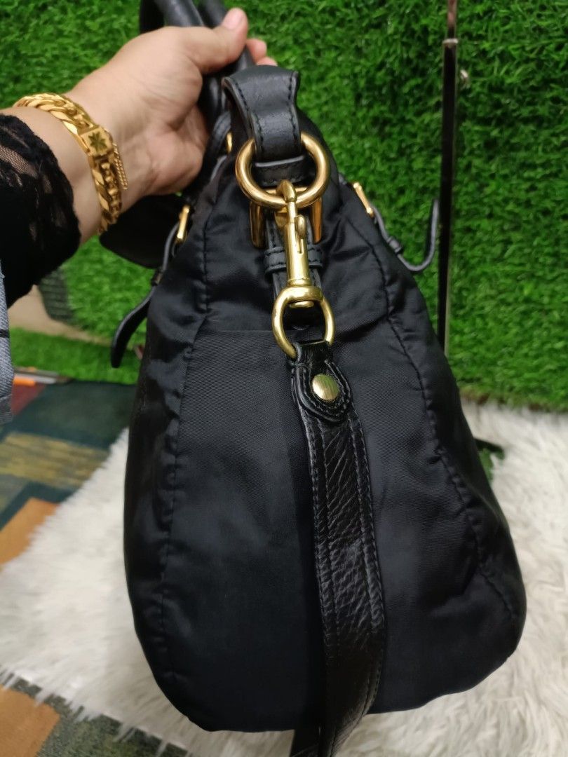 Prada, Bags, Prada Shoulder Bag Tote Bag 2 Waytote Bag 2way Bag Black  Leather