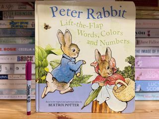 Preloved Peter Rabbit Lift The Flap Words, Colors and Numbers by Beatrix Potter Children’s Book