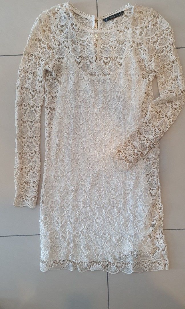 Preloved Zara Crochet Dress, Women's Fashion, Dresses & Sets, Dresses on Carousell Preloved Zara Crochet Dress, Women's Fashion, Dresses & Sets, Dresses on Carousell