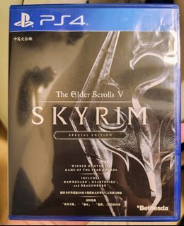 [此帳號不作回覆] PS4 PS5 遊戲 The Elder Scrolls V Skyrim Special Edition 上古卷軸五 無界天際 特別版 中英文合版 game
