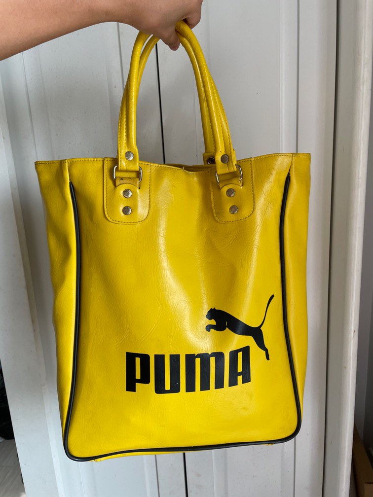 Puma ferrari handbag yellow sales