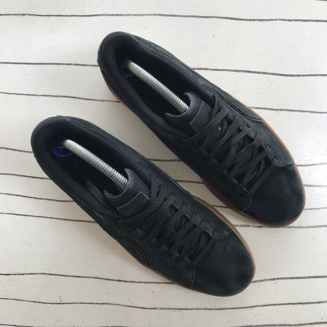 PUMA SUEDE CLASSIC WTR BLACK 8UK