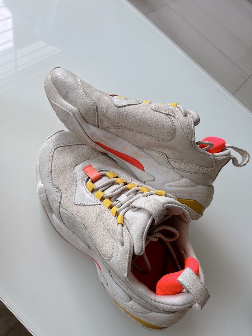 PUMA Thunder Sneakers in Beige Women s Fashion Footwear