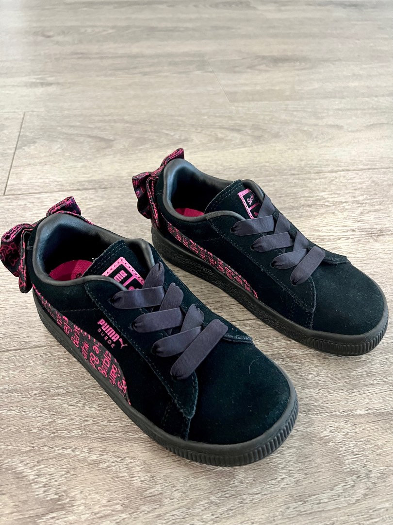 Puma X Barbie Suede Babies Kids Babies Kids Fashion on Carousell