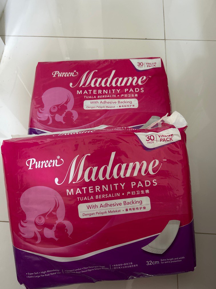 https://media.karousell.com/media/photos/products/2023/9/17/pureen_madame_maternity_pads_1694925836_b4f48dc4.jpg