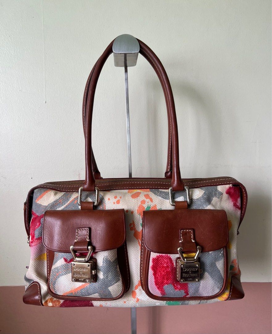Dooney and bourke outlet paint splatter
