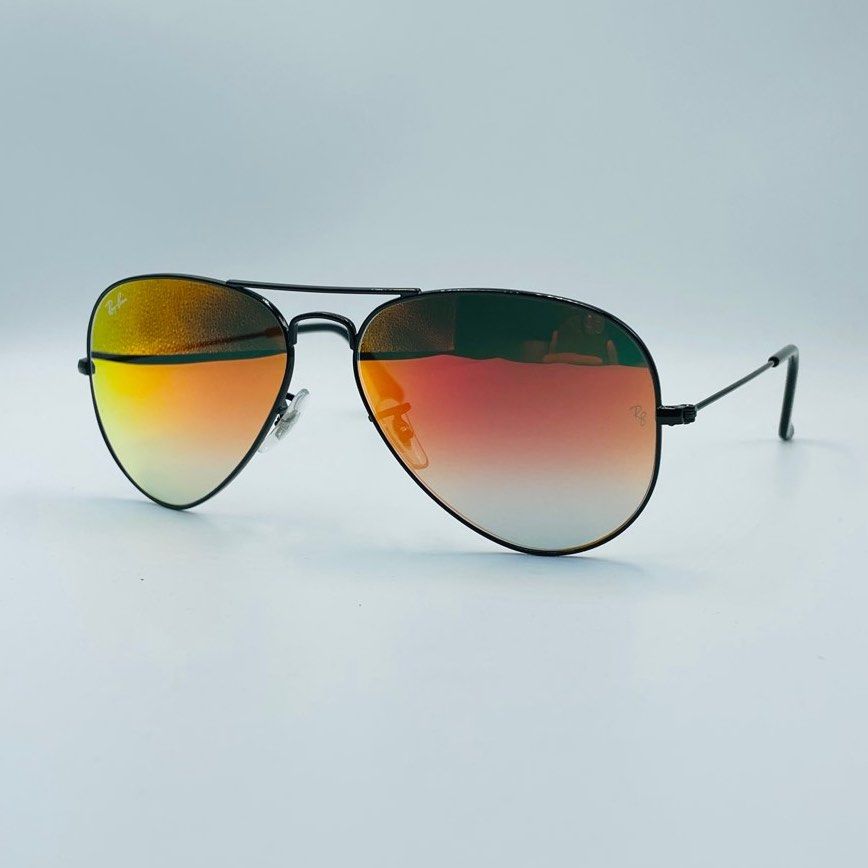 Orange gradient flash ray bans online