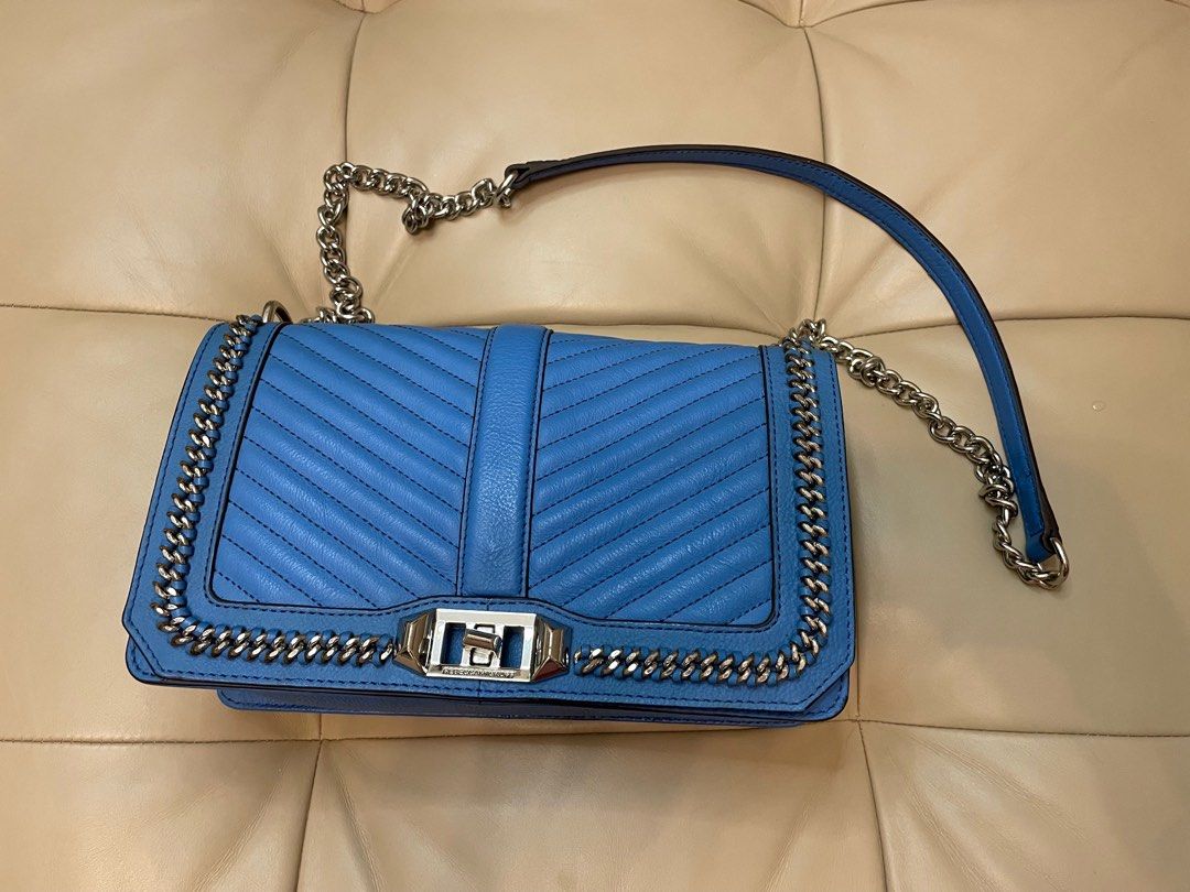 Rebecca minkoff chevron quilted sale love