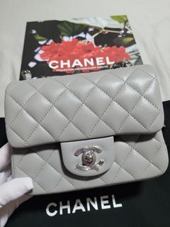 100+ affordable chanel mini square For Sale, Luxury