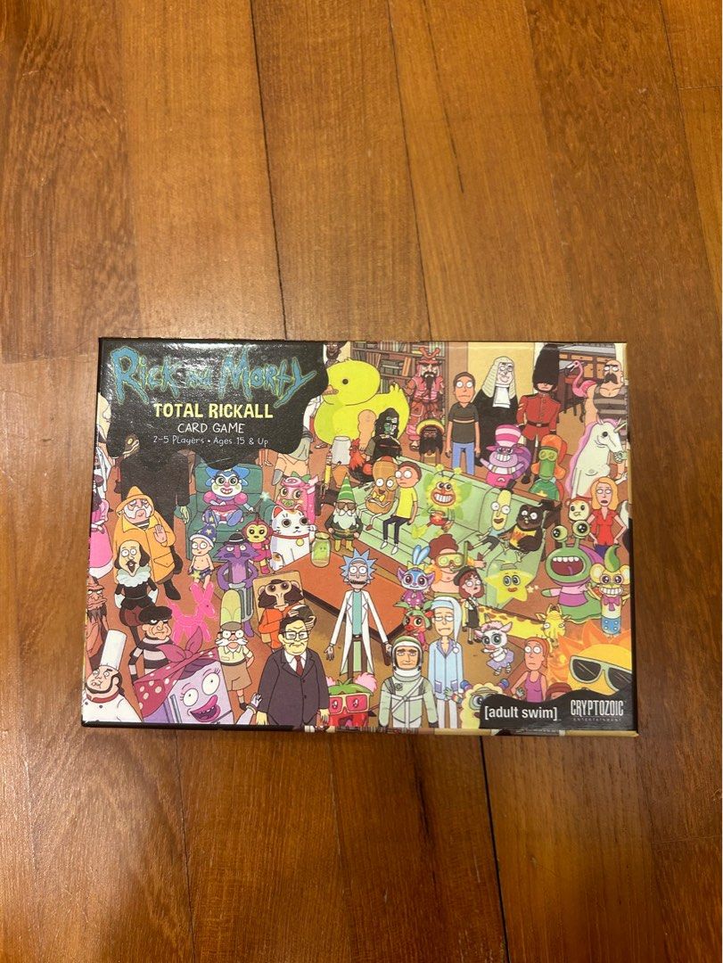 Juego de cartas Rick And Morty Total Rickall Galapagos Rnm001
