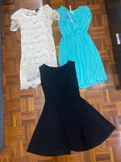 (RM15 for WHOLE BUNDLE) S size Dinner Dress