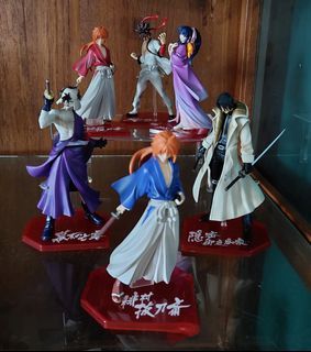 1/6 Himura Kenshin Resin Model Rurouni Kenshin Statue In Stock GKGO Studio  New