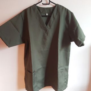 (SALE!) Scrub Suit Set - Army Green