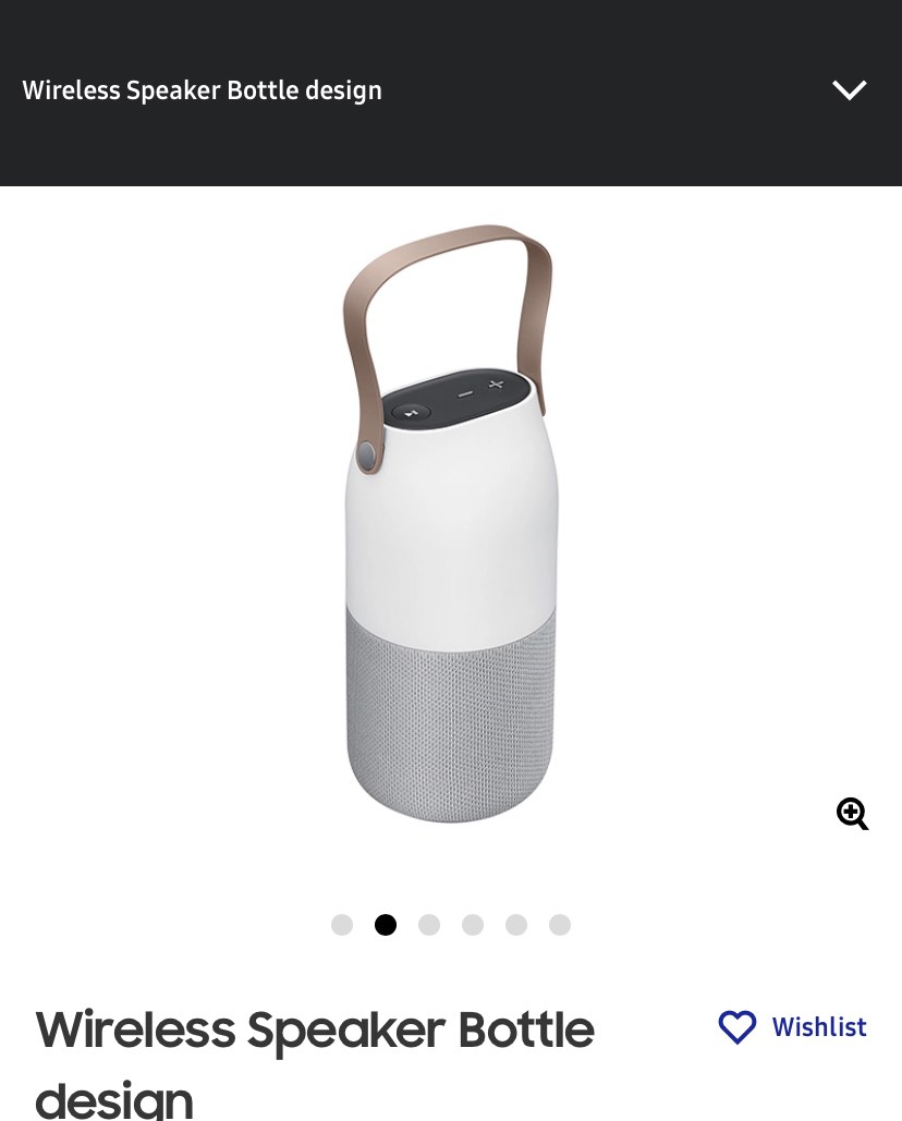 Samsung online bottle speaker