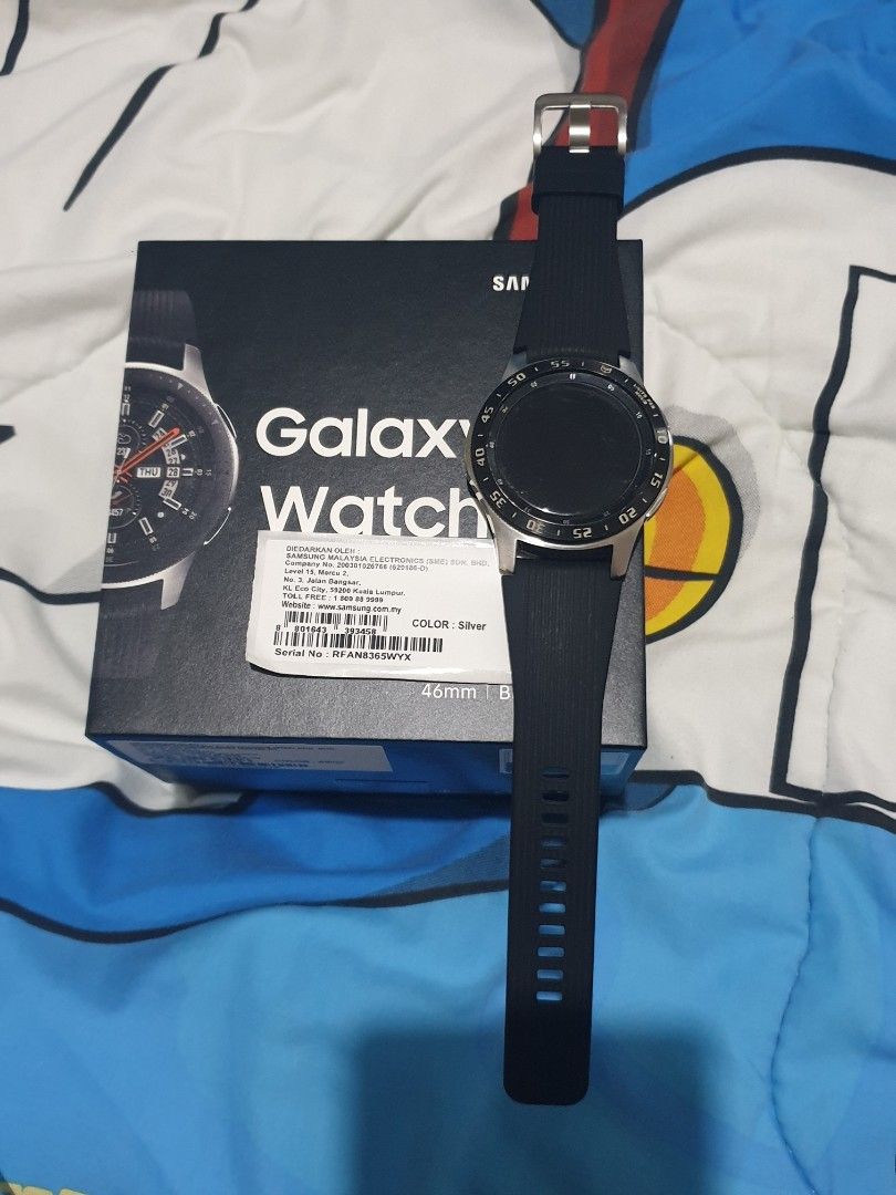 Galaxy watch 46mm deals stainless steel
