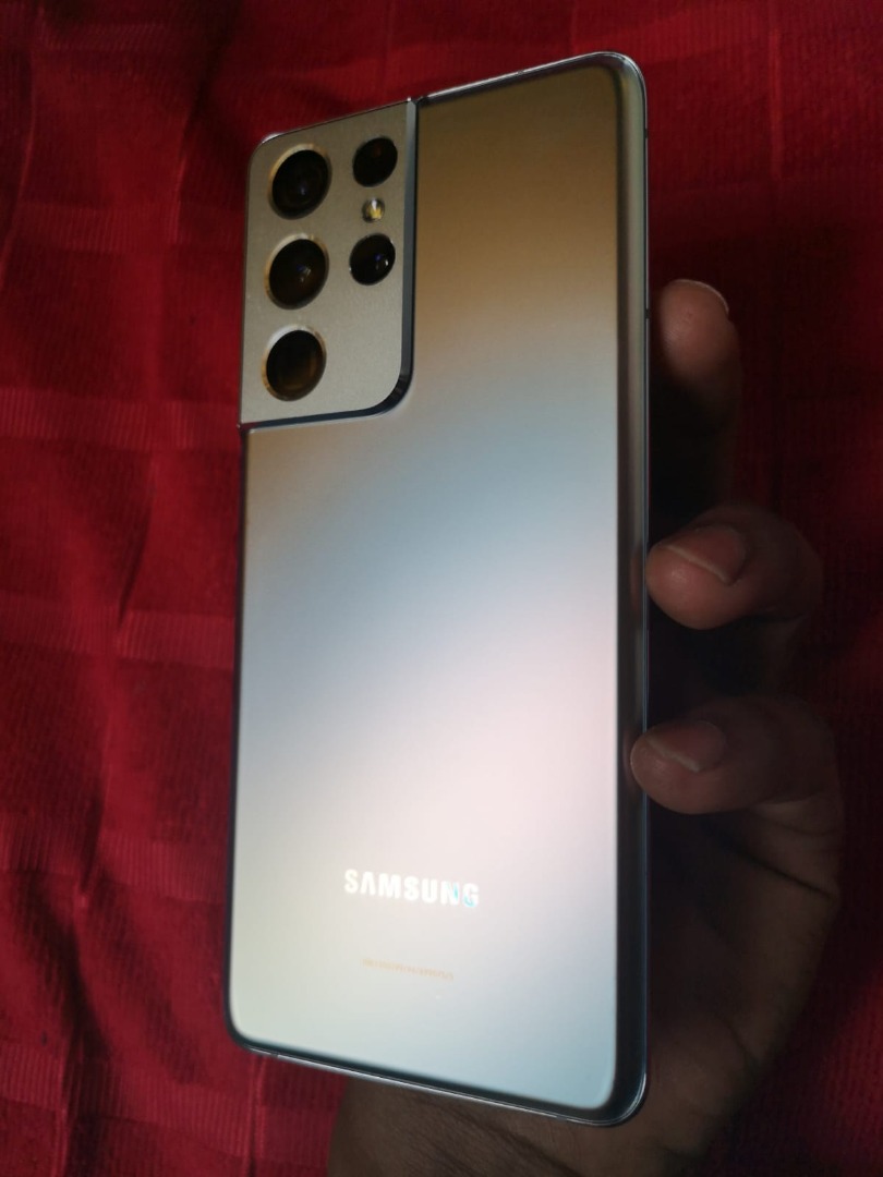 Samsung S21 Ultra 256 GB Phantom silver colour, Mobile Phones & Gadgets ...