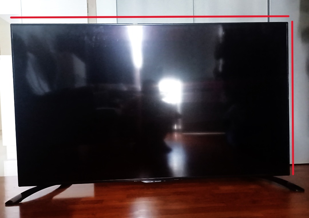 Sharp AQUOS 60 inch TV (Faulty), TV & Home Appliances, TV