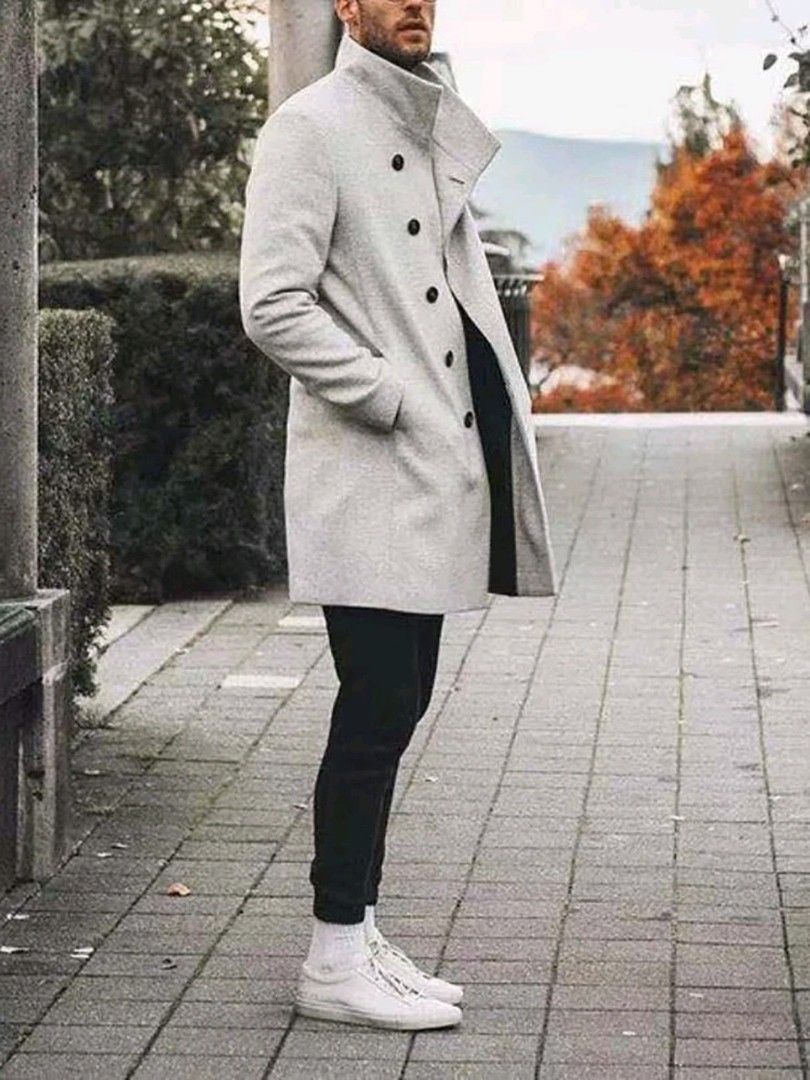 Shein mens coats sale