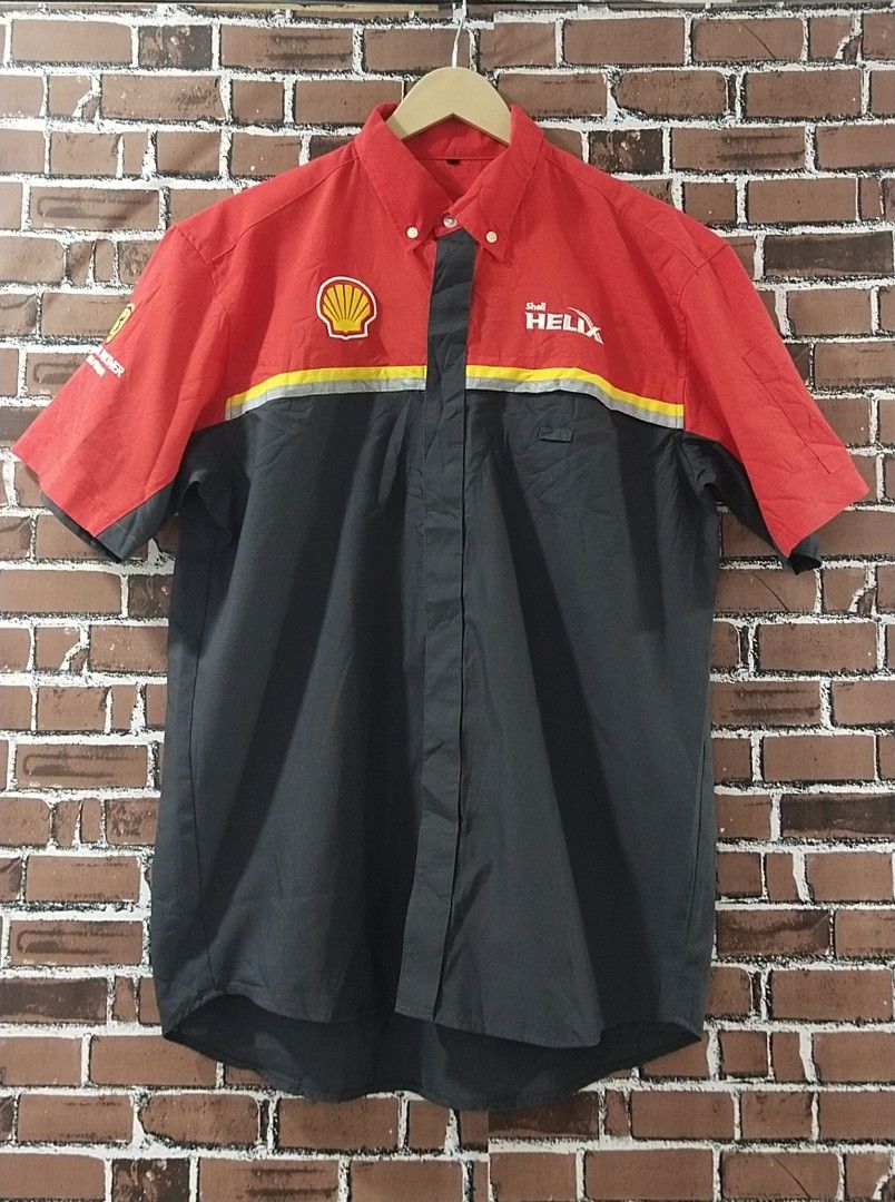 Shell ferrari t shirt top