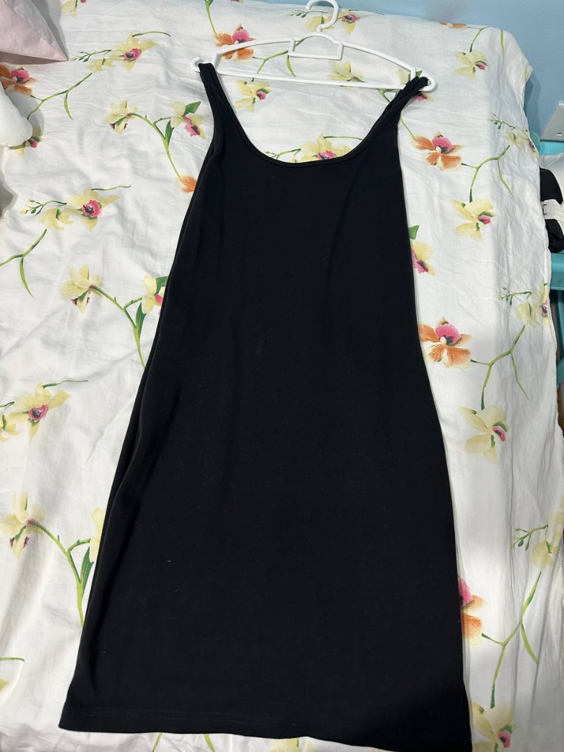 GRACE BLACK SHEEN BODYCON DRESS