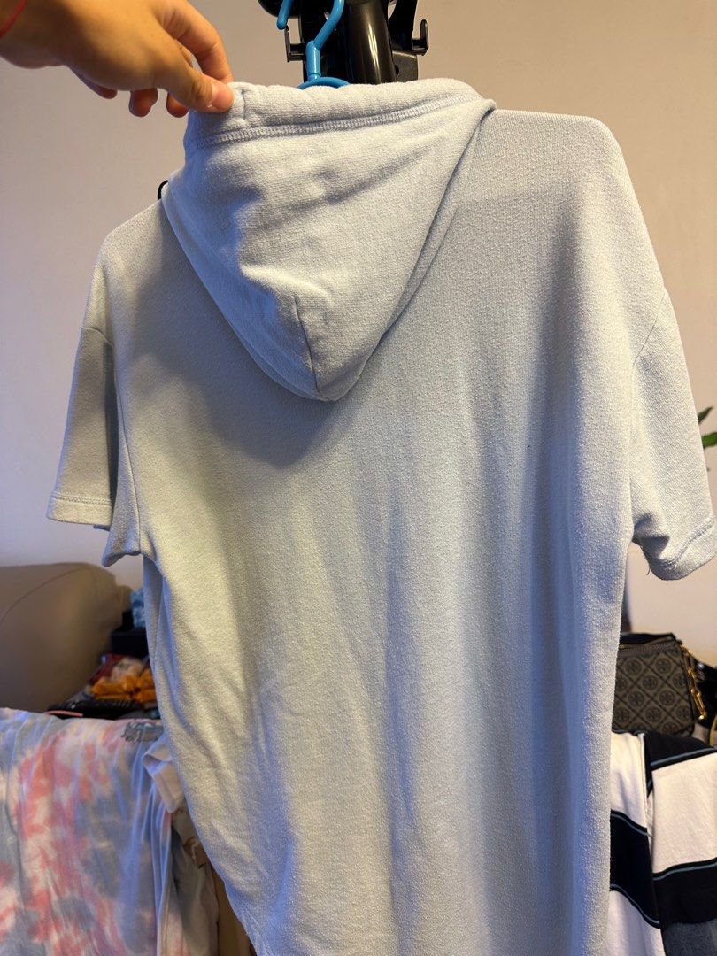 Hollister short 2025 sleeve hoodie