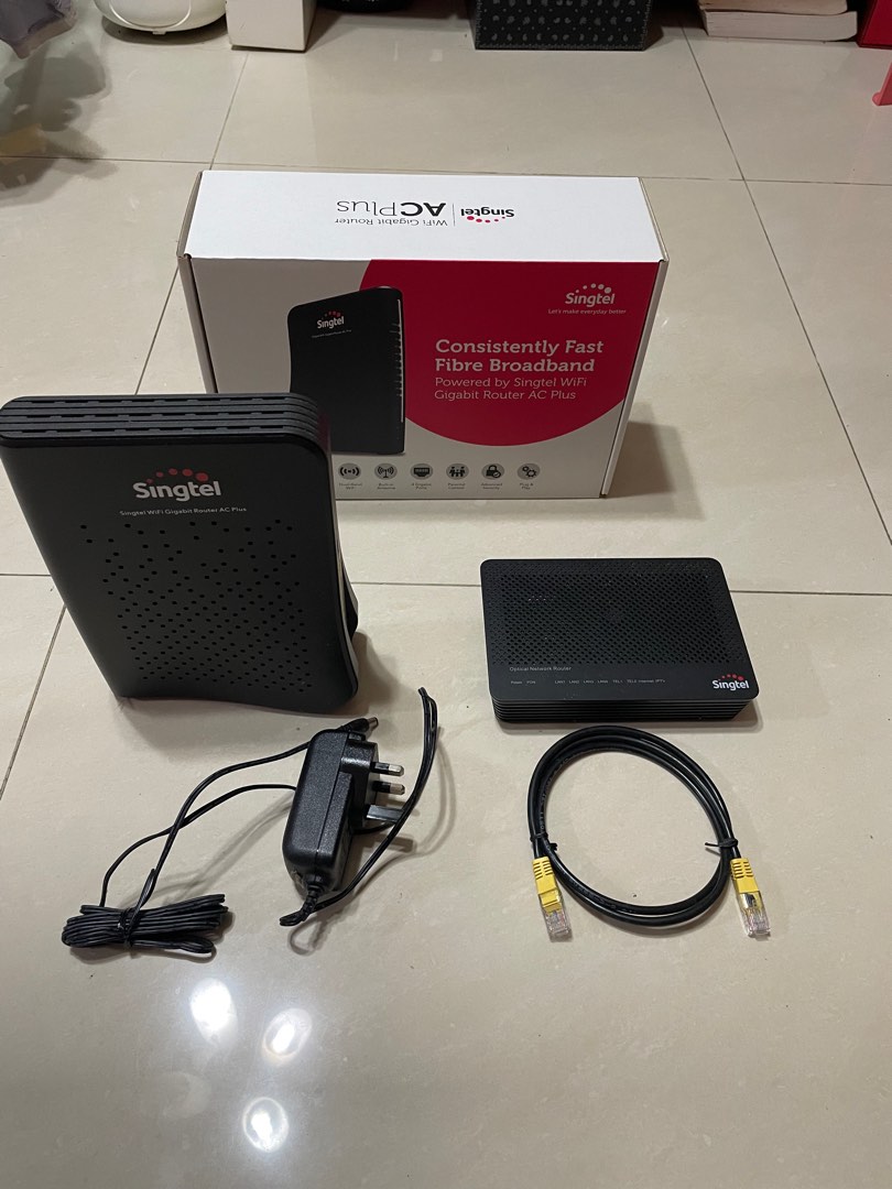 Singtel Router, Computers & Tech, Parts & Accessories, Networking on ...