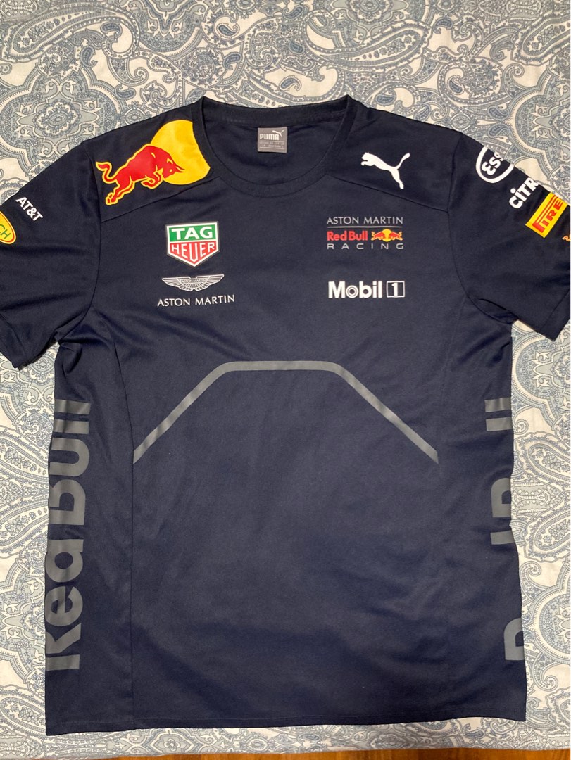 Puma red clearance bull racing shirt