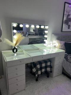 SlayStation® Pro 2.0 Tabletop + Vanity Mirror + 5 Drawer Units Bundle