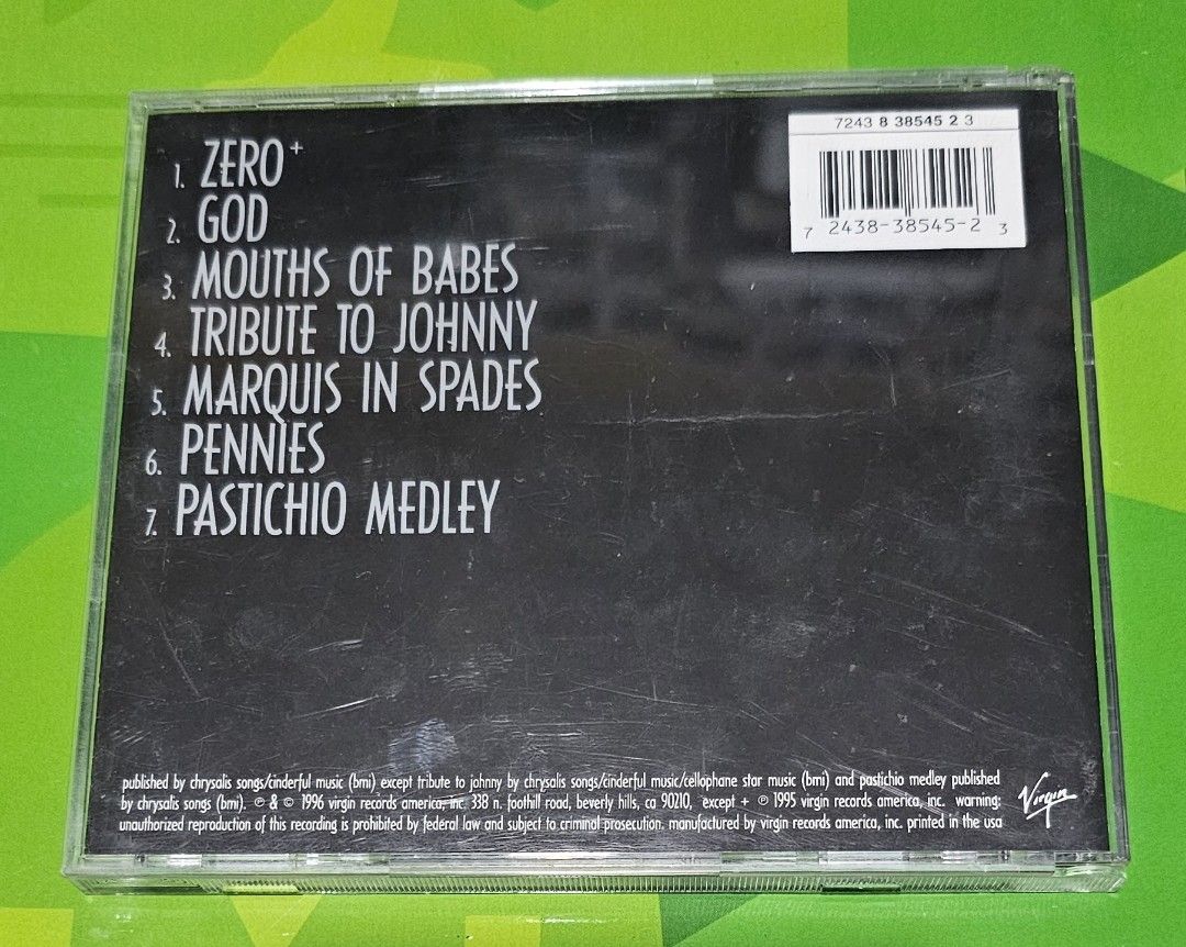 Smashing Pumpkins - Zero - CD NM (Category: CDs & DVDs) located in Quezon City. Submitted by serefrenpaz (Listing ID 1255324455, Image 2). Description: Good Day Buyers. Here are the payment options GCash - 09164862096 Bank Deposit - BPI, BDO, Unionbank, Landbank Palawan, Cebuana Meet Up - McDo Kamias, Jolibee Anonas Kamias Intersection or KFC Anonas Delivery Options JRS - +120 Pesos shipping cost for JRS within Metro Manila, +140 to 180 Pesos for