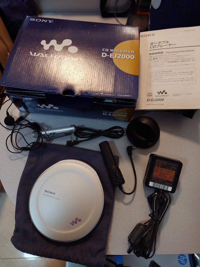 Sony D-EJ2000 CD Walkman, 音響器材, 可攜式音響設備- Carousell