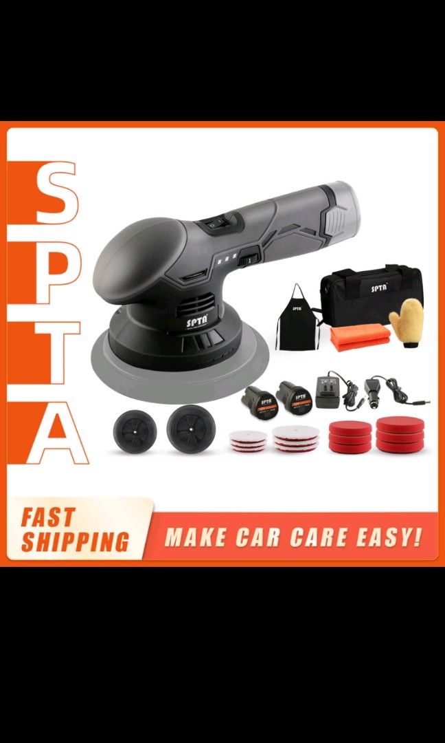 Spta 12v 2025 cordless car polisher