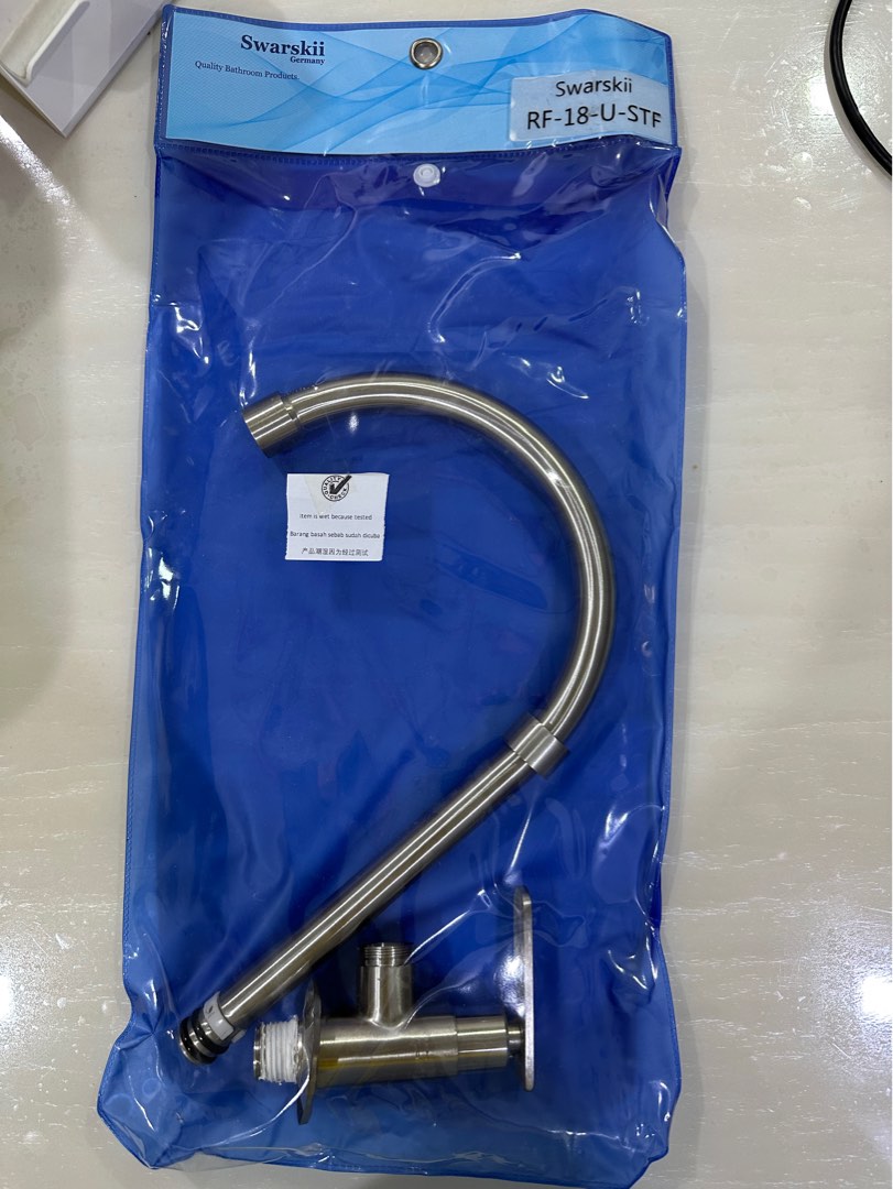 Stainless Kitchen Faucet Sink Water Tap (Wall), Furniture & Home Living