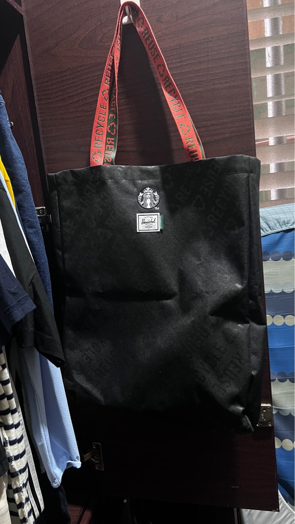 Starbucks herschel tote clearance bag