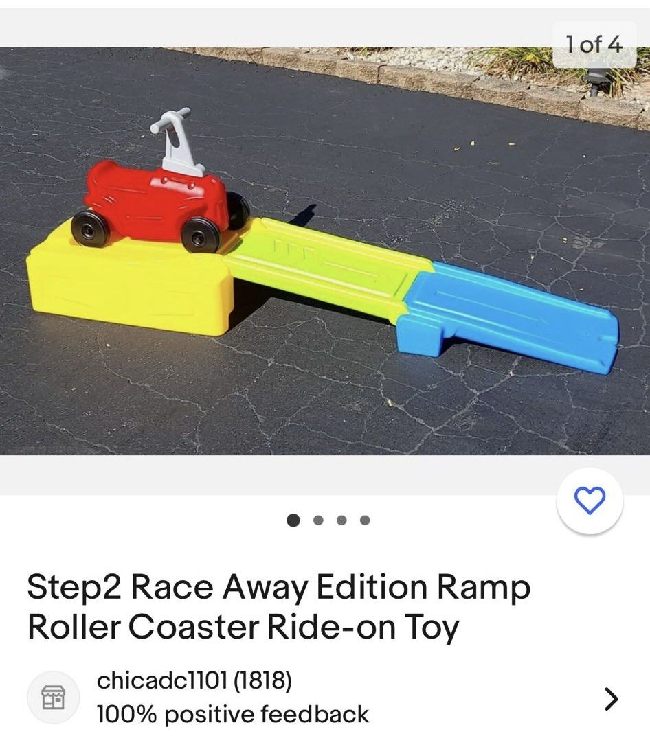 Step 2 outlet race away coaster