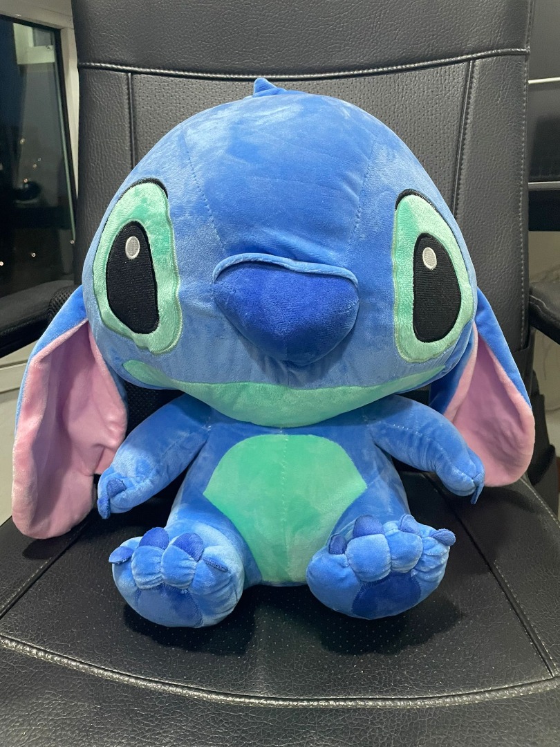 Stich Lilo Stich plush doll 55cm, Hobbies & Toys, Toys & Games on Carousell